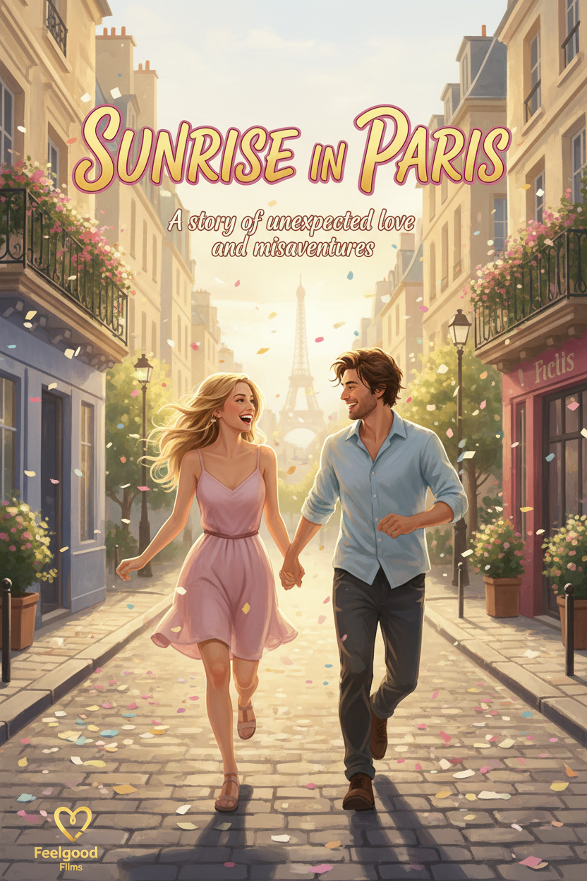Sunrise in Paris - Poster
