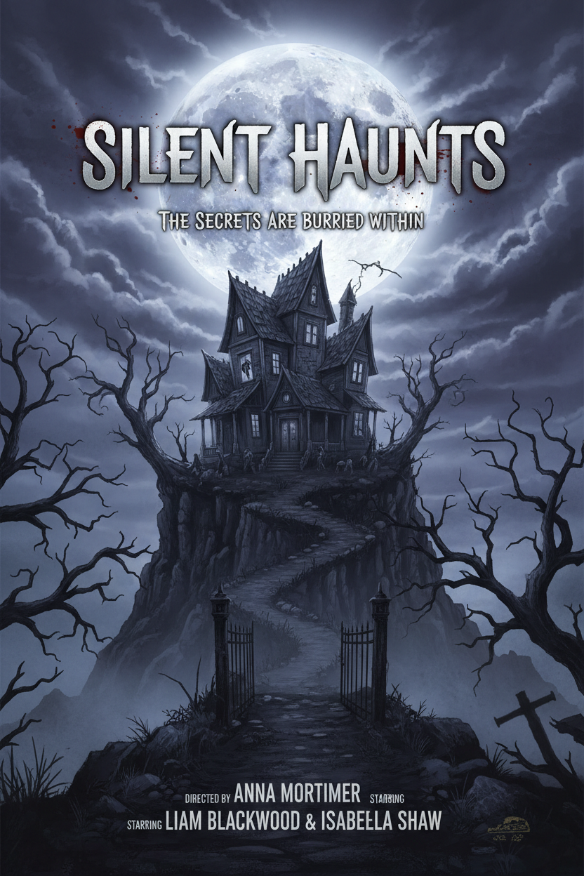 Silent Haunts - Poster